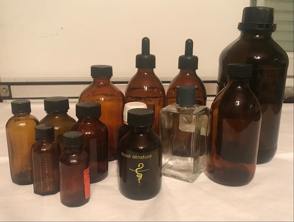 Flacons de pharmacie, Enlèvement ou Envoi, Utilisé, Autres types