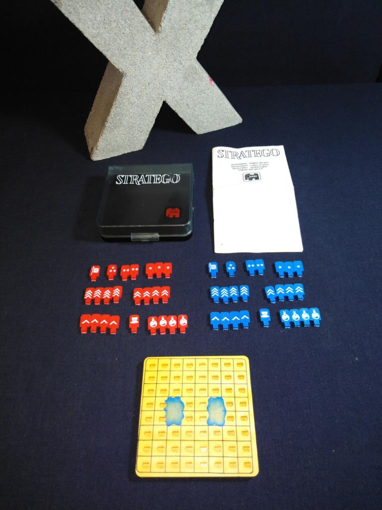 mini Stratego - version de poche - complet Jumbo - 1984, 1 ou 2 joueurs, Enlèvement ou Envoi, Utilisé, Jumbo