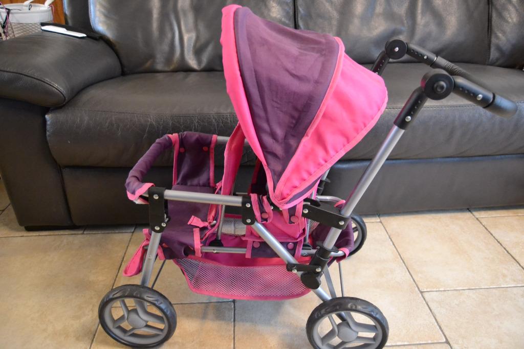 poussette jumeaux pour poupée, Enlèvement, Comme neuf