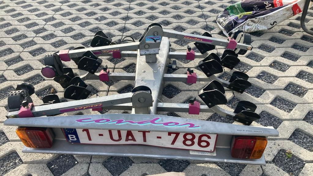 Fietsdrager voor op trekhaak, Ophalen, 3 fietsen of meer, Gebruikt, Trekhaakdrager