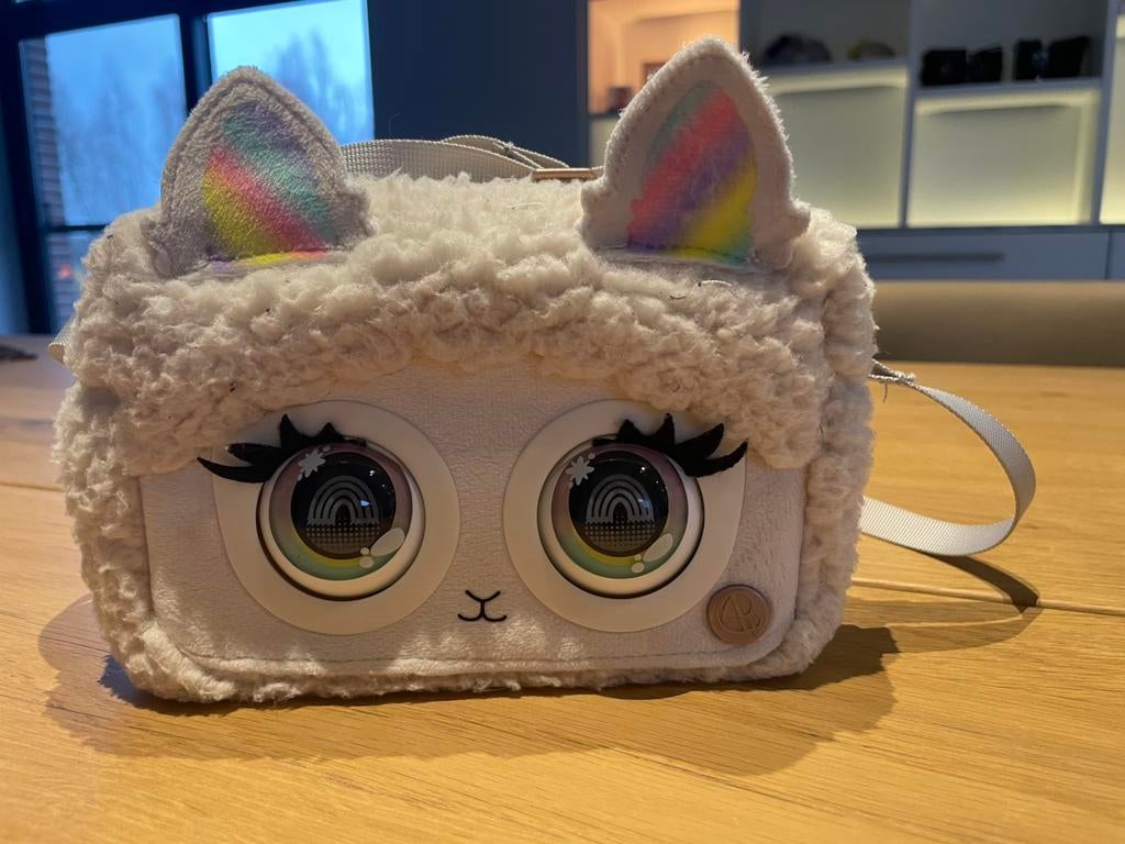 Purse Pets Fluffy lama schoudertasje, Kinderen en Baby's, Ophalen of Verzenden, Zo goed als nieuw