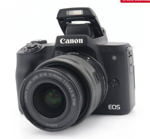 Canon EOS M50 camera + flits, Audio, Tv en Foto, Fotocamera's Digitaal, Zo goed als nieuw, Spiegelreflex, Canon, 8 keer of meer