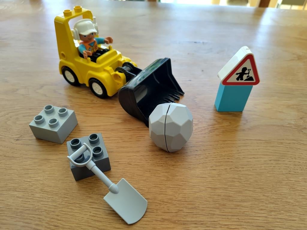 Duplo 10930 Le bulldozer 2+, Enlèvement ou Envoi, Comme neuf, Ensemble complet, Duplo