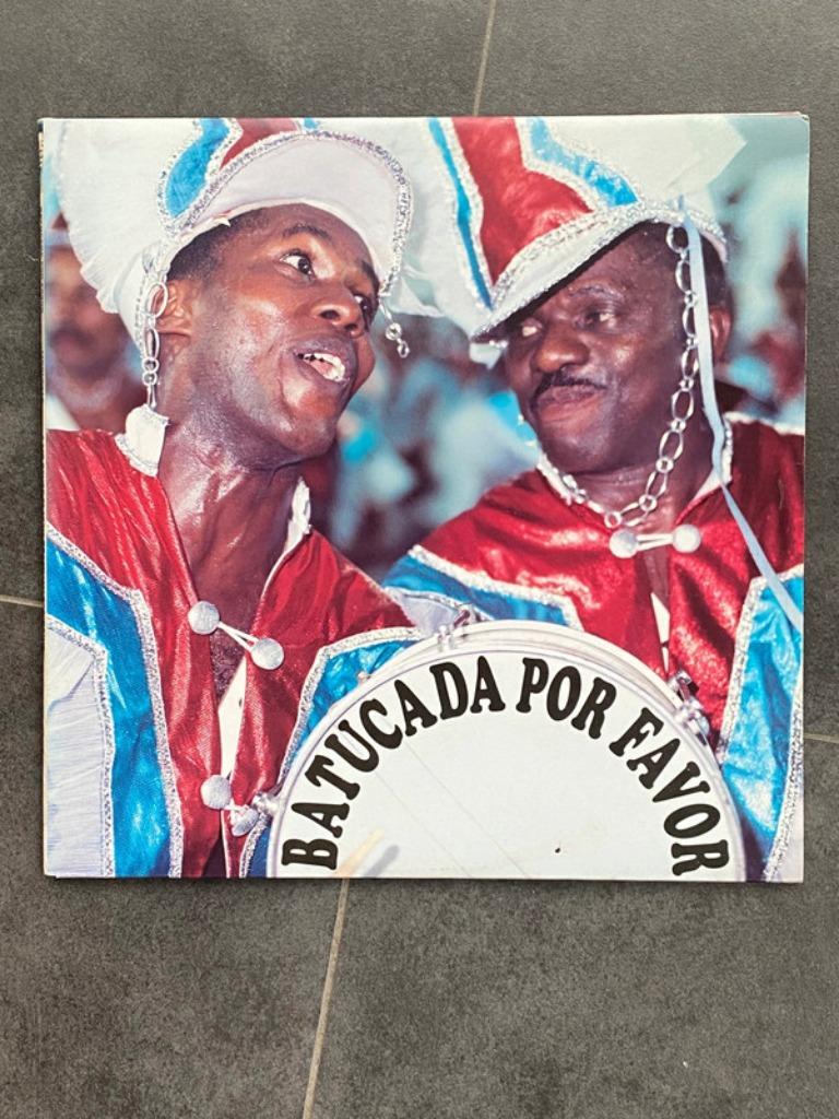 Vinyls 2 LP Batucada per gunst - Mr Bongo, Verzamelen, Ophalen of Verzenden, Zo goed als nieuw