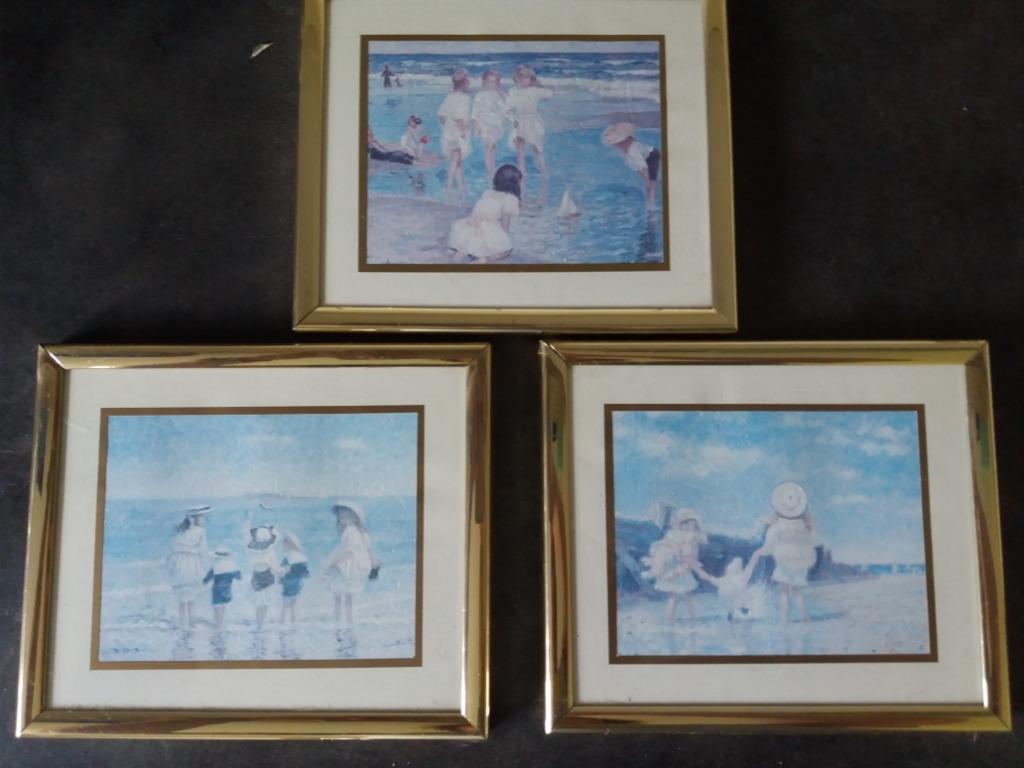 3 leuke kadertjes, Ophalen, Minder dan 50 cm, Gebruikt, Schilderij