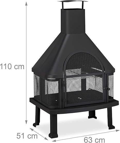 Terraskachel met barbecue | GRATIS LEVERING, Tuin en Terras, Tuinhaarden, -, Verzenden, -, Nieuw
