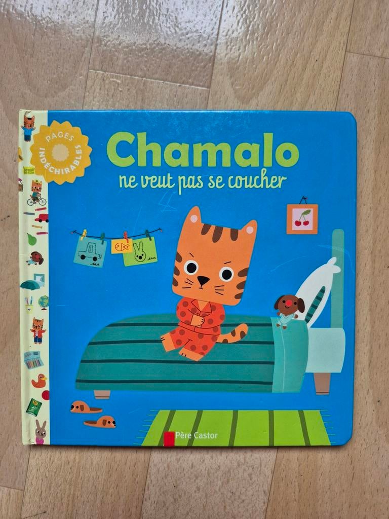 Chamalo ne veut pas se coucher, Boeken, 3 tot 4 jaar, Père castor, Ophalen, Gelezen