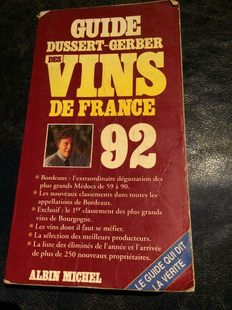 Le Dussert-Gerber des Vins de France 1992, Collections, Vins, Utilisé, France, Envoi