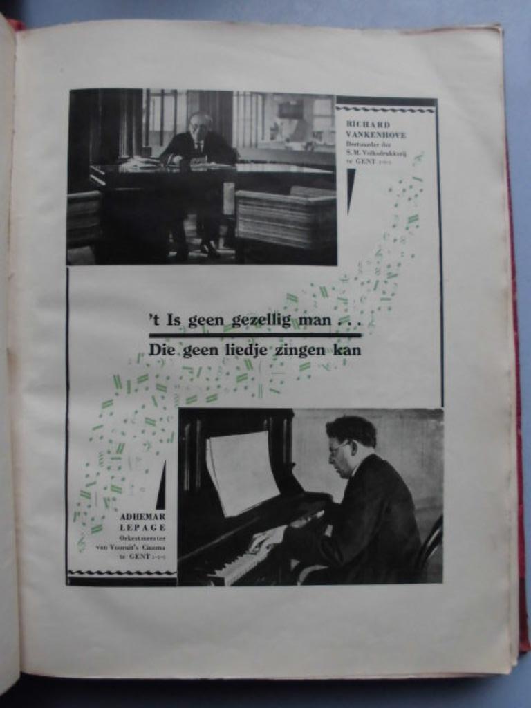 Volksleven in het Straatlied, Gent 1932, Vankenhove 367 blz, Livres, Musique, Enlèvement ou Envoi, Utilisé, Vankenhove & Lepage