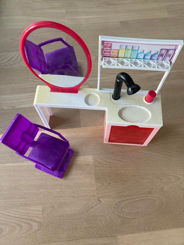 Meubles de coiffeur Barbie Barbie, Enlèvement ou Envoi, Utilisé, Accessoires