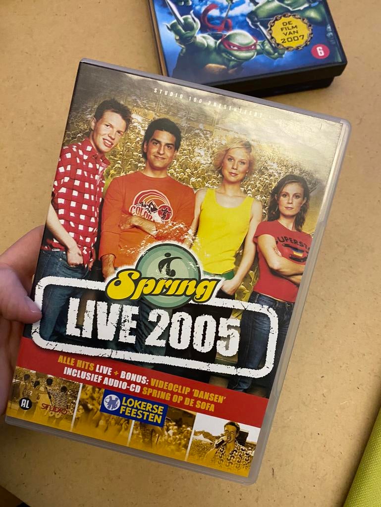 Studio 100 - Spring live 2005 Lokerse feesten + bonus, Cd's en Dvd's, Alle leeftijden, Ophalen of Verzenden, Gebruikt