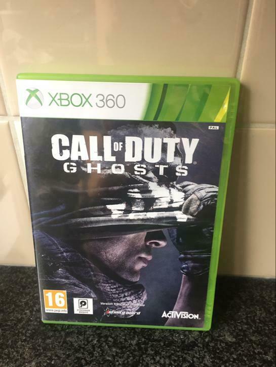 Jeu XBox Call if Duty Ghosts, Enlèvement