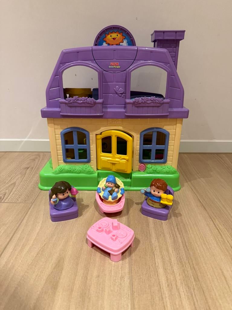 Huis Fisher Price / Little people, Kinderen en Baby's, Speelgoed | Fisher-Price, Ophalen, Gebruikt