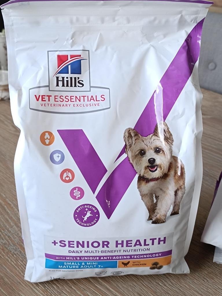 Hill's Vet Essentials, senior health - S mini chicken - 2 kg, Dieren en Toebehoren, Ophalen, Hond