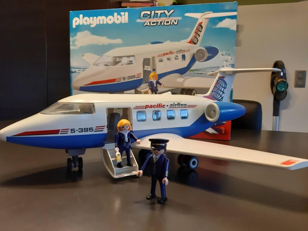 Playmobil 5395 Vliegtuig, Ophalen of Verzenden, Zo goed als nieuw