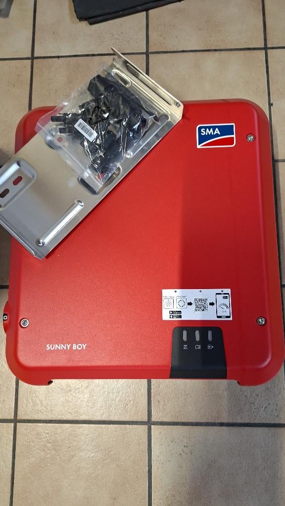 SMA omvormer, Ophalen, Gebruikt, Compleet systeem, 200 wattpiek of meer
