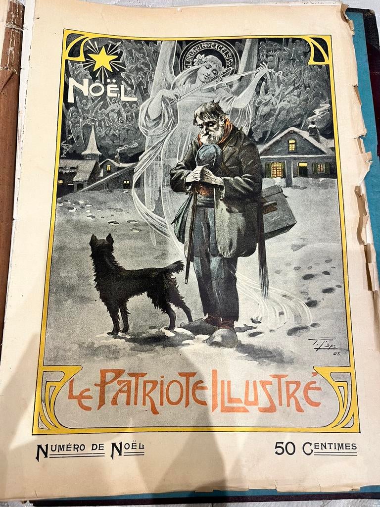 Ancien livre Le patriote illustré 1903, Antiquités & Art