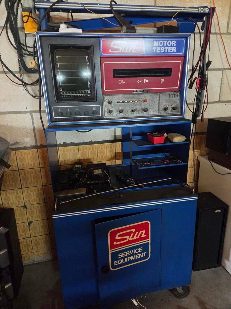 Sun engine tester., Ophalen