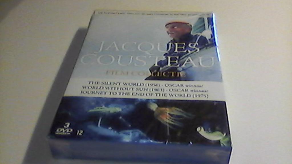 Jacques Cousteau 3 dvd box, Cd's en Dvd's, Alle leeftijden, Ophalen of Verzenden, Zo goed als nieuw, Natuur