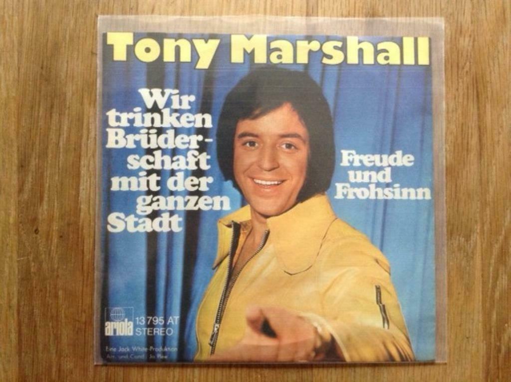 single tony marshall, Ophalen of Verzenden, 7 inch, Pop, Single