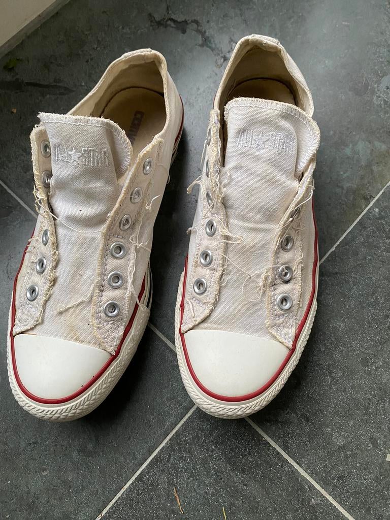 All stars heren maat 41, Vêtements | Hommes, Chaussures, Enlèvement ou Envoi, Converse, Porté, Blanc