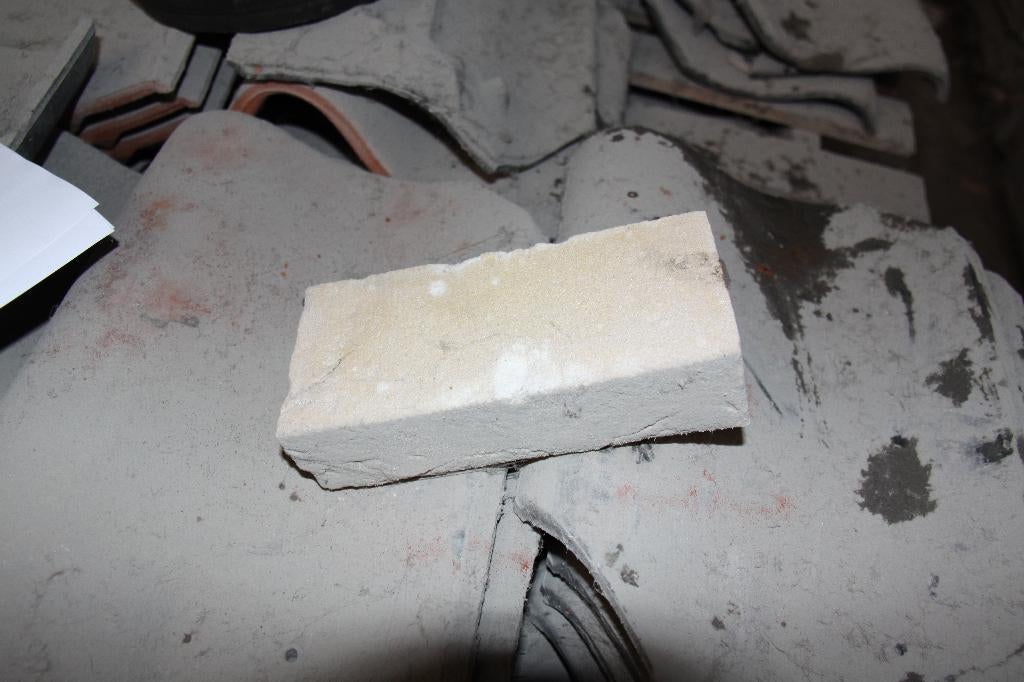 Lot gevelstenen Heylen Bricks Veldbloem M50 +/- 1350 stuks, Doe-het-zelf en Bouw, Ophalen, Nieuw, Bakstenen