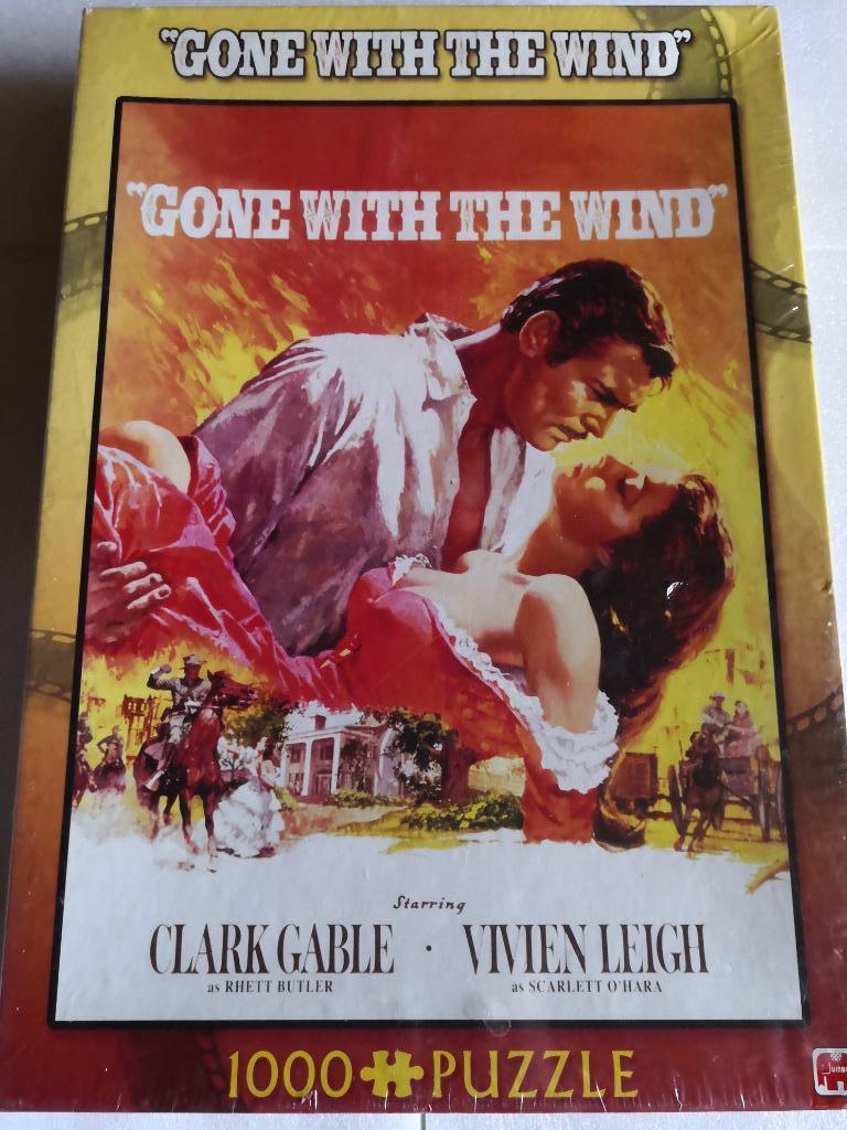 1000-delige Jumbo Puzzel Gone with the Wind, Enlèvement