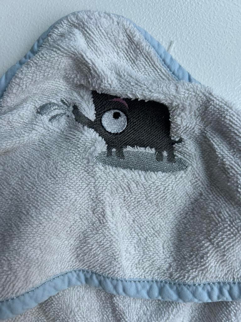 Badcape bébéjou met olifantje, Enlèvement ou Envoi, Utilisé, Autres types, Bébé-jou