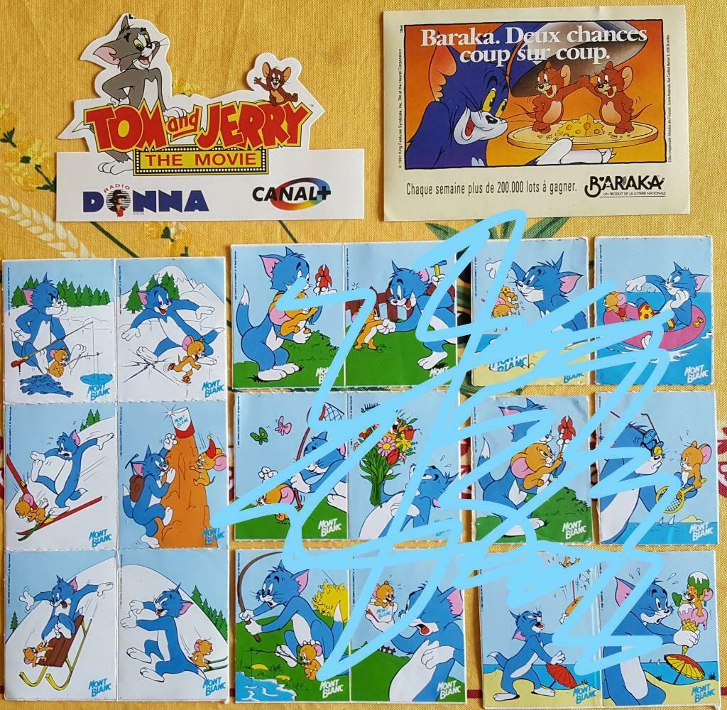 Tom en Jerry-stickers, Ophalen of Verzenden, Nieuw, Strip of Tekenfilm