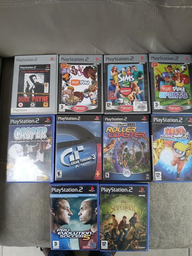 Jeux Playstation 2 divers titres (voir descriptif), Consoles de jeu & Jeux vidéo, Jeux | Sony PlayStation 2, Utilisé, Enlèvement ou Envoi