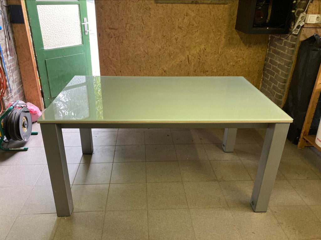 Uitschuifbare eerkamertafel, Huis en Inrichting, Tafels | Eettafels, Gebruikt, 50 tot 100 cm, 200 cm of meer, Vijf personen of meer