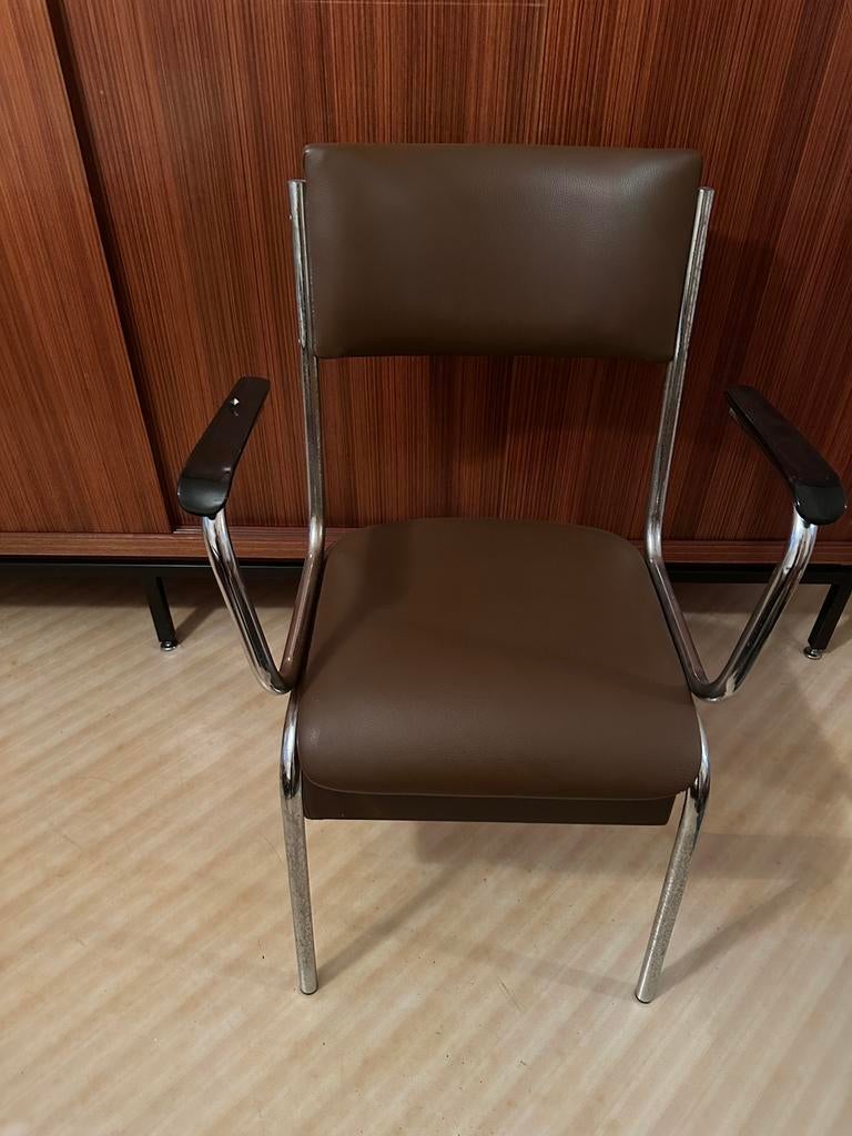 Nachttoilet, Ophalen, Kunststof, Gebruikt, Bruin