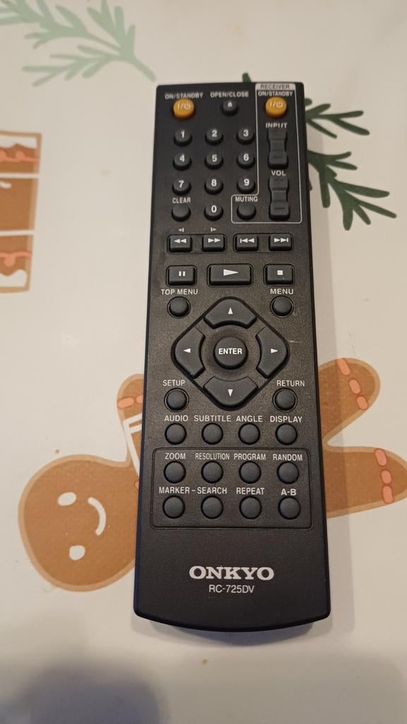 Télécommande Onkyo RC-725DV comme neuve, Enlèvement ou Envoi