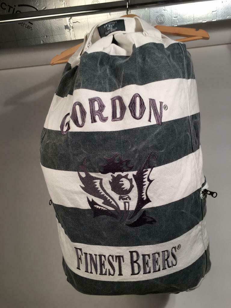 Rugzak (Gorden finest beers) linnen, Gebruikt, 25 tot 40 cm, Ophalen of Verzenden, Overige merken
