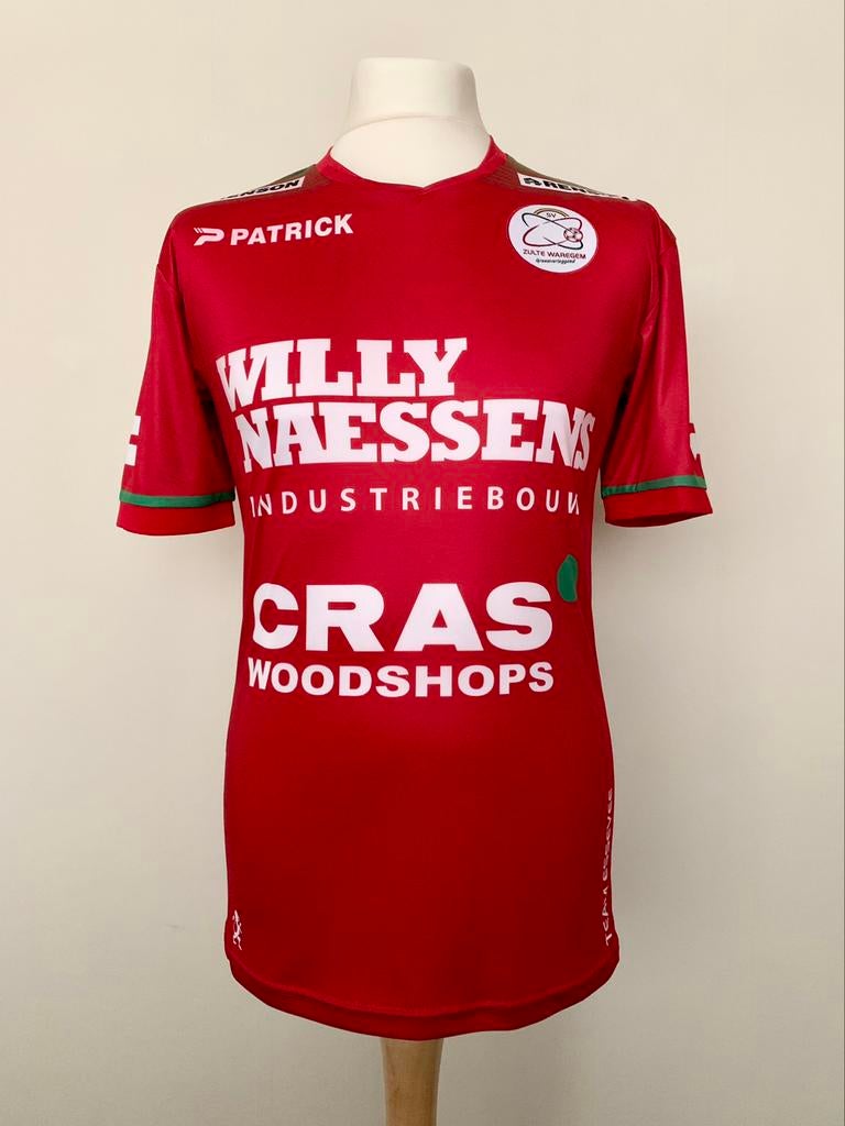 SV Zulte Waregem 2018-2019 home Tardieu match worn shirt, Maat L, Ophalen of Verzenden, Gebruikt, Shirt