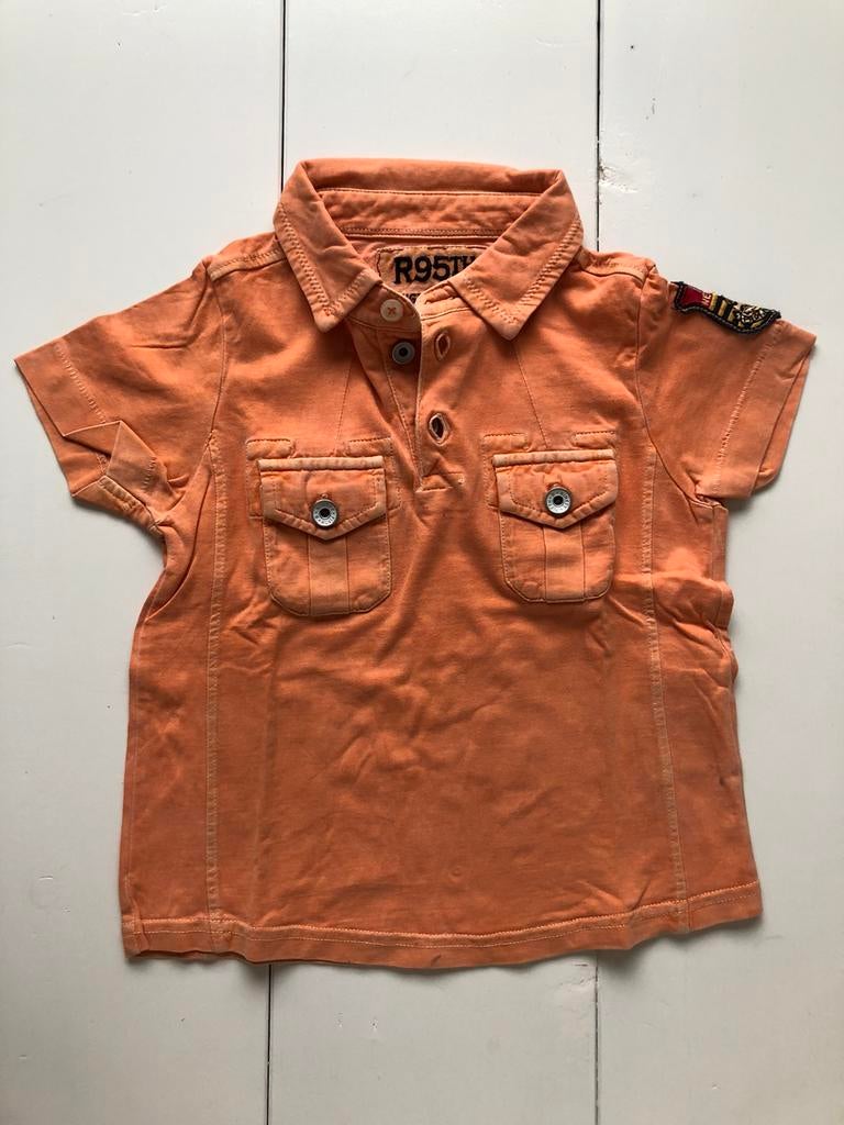 t-shirt col polo orange R95th 4 ans 104 garçons, Garçon, Chemise ou À manches longues, Utilisé, R95th