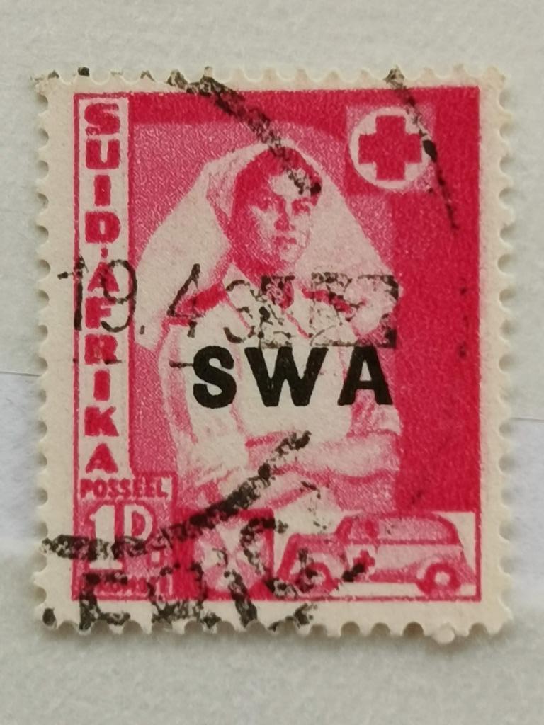 Suid-Afrika 1941 infirmière - voiture de la Croix-Rouge -SWA, Enlèvement ou Envoi, Affranchi