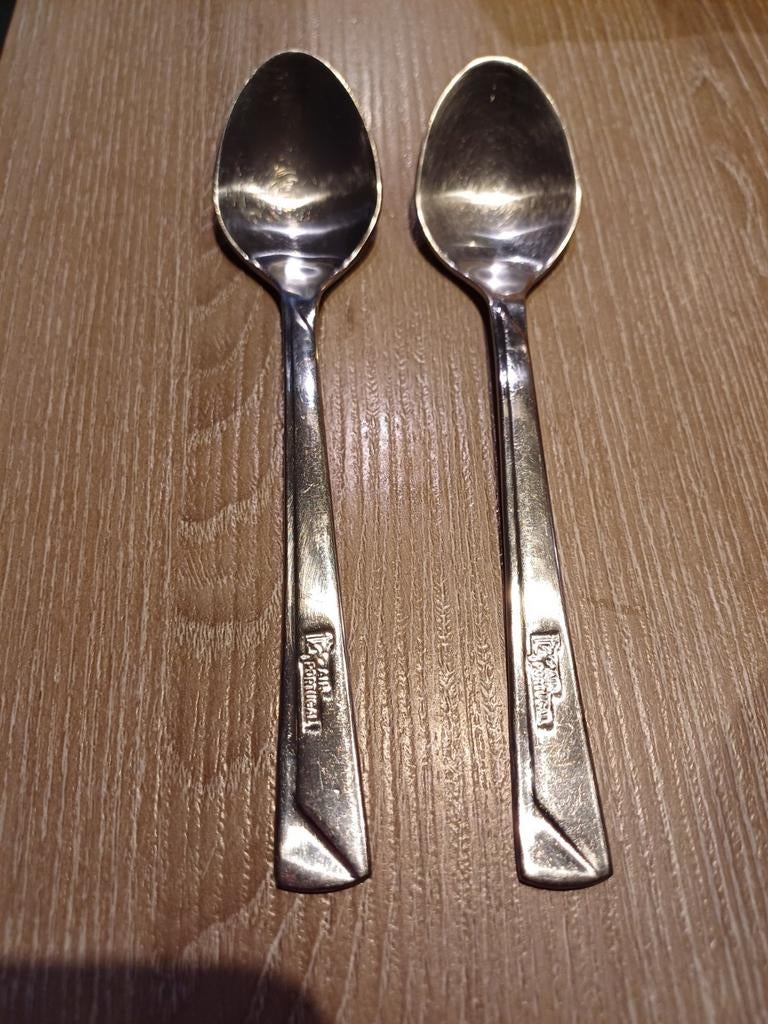 2 koffielepeltjes Air Portugal, Ophalen of Verzenden, Zo goed als nieuw