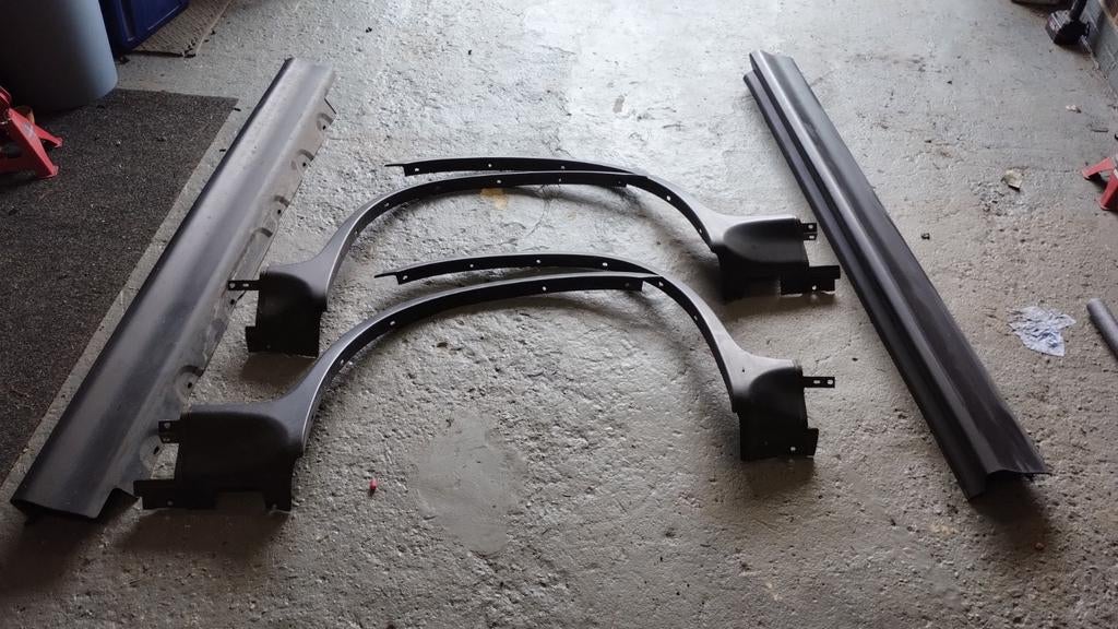 Bmw e53 X5 spatbord randen, Auto-onderdelen, Ophalen, Achter, BMW, Spatbord