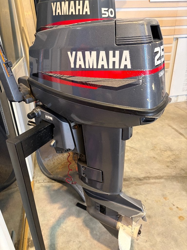 Moteur hors bord Yamaha 25CV, Sports nautiques & Bateaux, Enlèvement, Utilisé, Moteur hors-bord, Essence