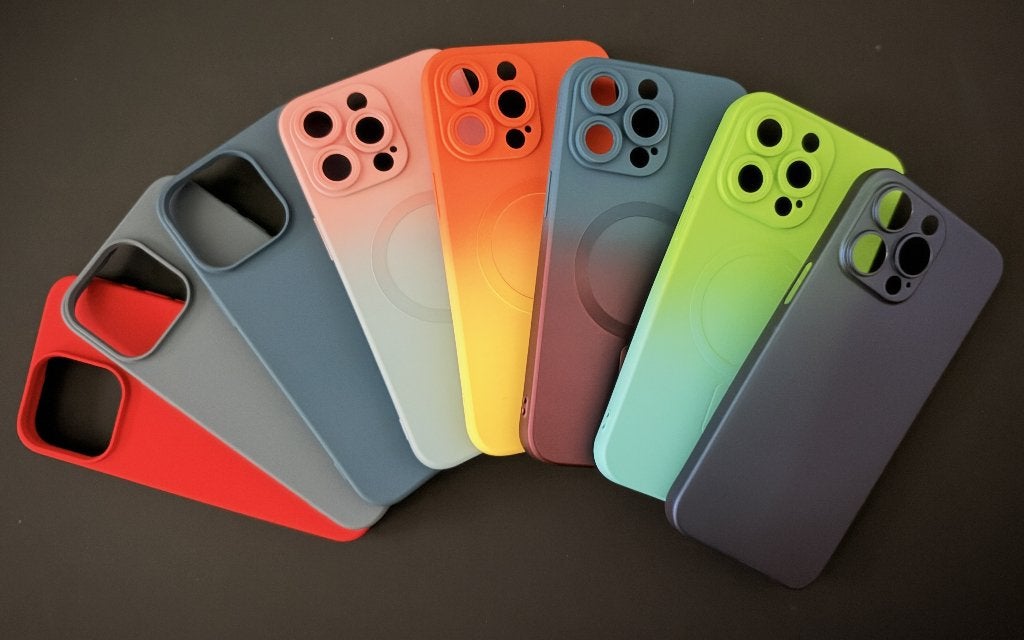 8 hoesjes iPhone 15 Pro Max: silicone, MagSafe, MagSafe, Nieuw, Hoesje of Tasje, Ophalen of Verzenden