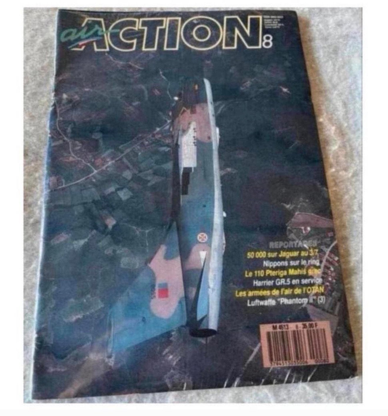 Air Action Magazine 8 - Vintage 1990 vliegtuig tijdschrift, Verzamelen, Luchtvaart en Vliegtuigspotten, Nieuw, Boek of Tijdschrift