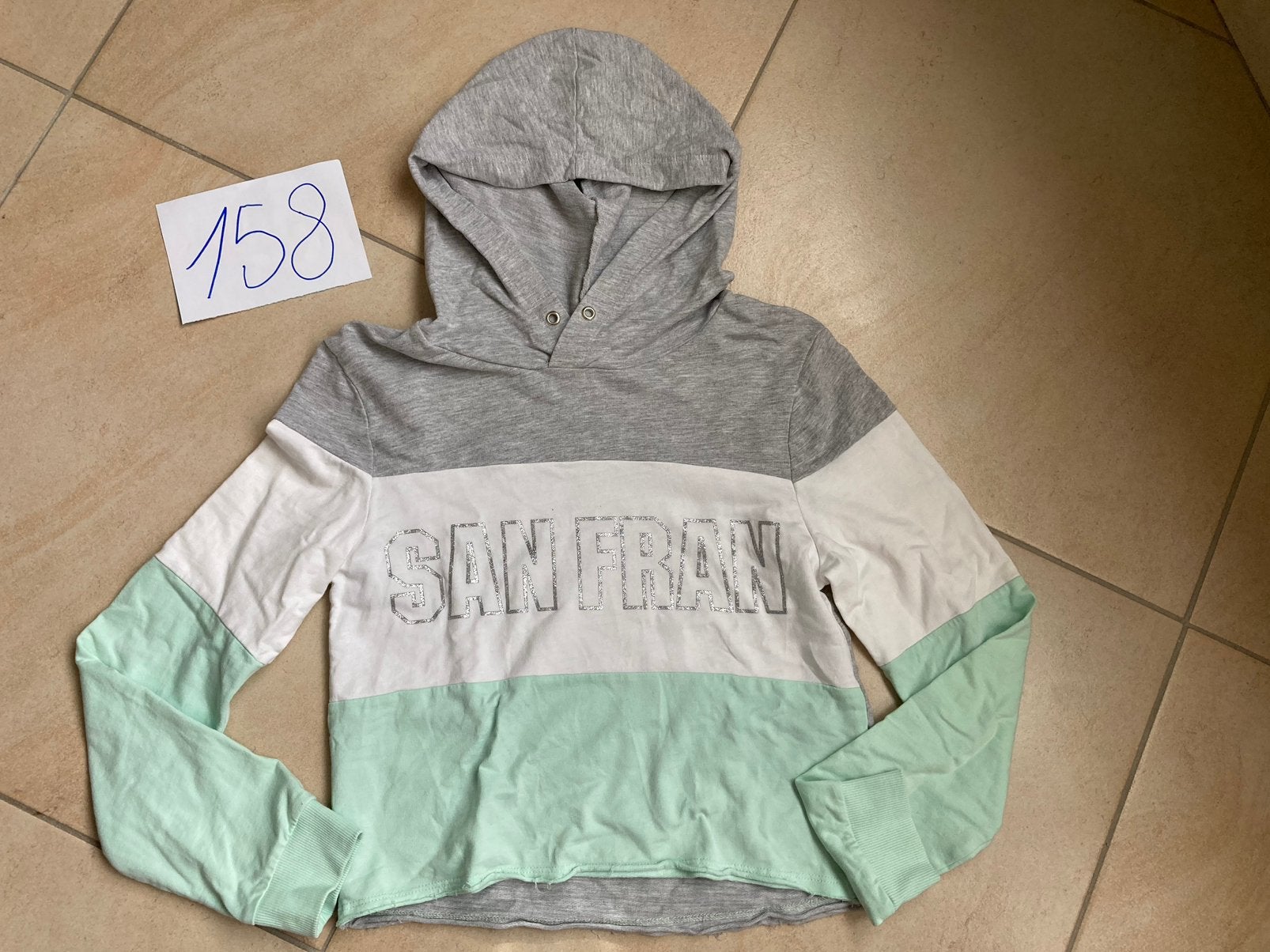 Meisjes Hoodie San Francisco maat 158, Kinderen en Baby's, Ophalen, Gebruikt, Meisje, Trui of Vest