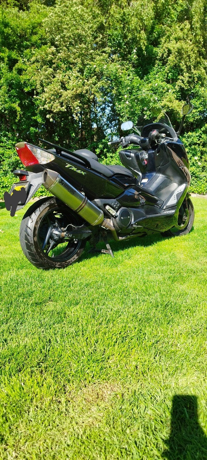 TMax 500, complete Akrapovic titaniumlijn, inclusief db kill, Motoren, Motoren | Honda, Particulier, Scooter