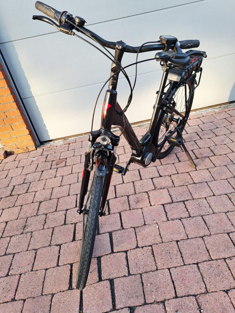 Elektrische fiets venturelli middenmotor bosch, Vélos & Vélomoteurs, Vélos électriques, 50 km par batterie ou plus, Enlèvement