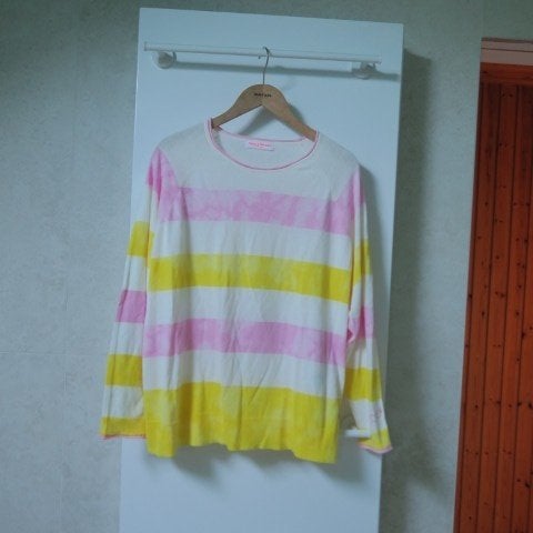 Pulleke strepen roze geel Frieda&Freddies mt 46, Meerkleurig, Maat 46/48 (XL) of groter, Zo goed als nieuw, Ophalen of Verzenden