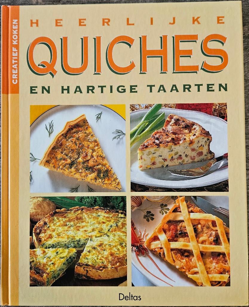 Heerlijke quiches en hartige taarten - Creatief koken 1997, Marlisa Szwillus, Ophalen of Verzenden, Zo goed als nieuw, Hoofdgerechten