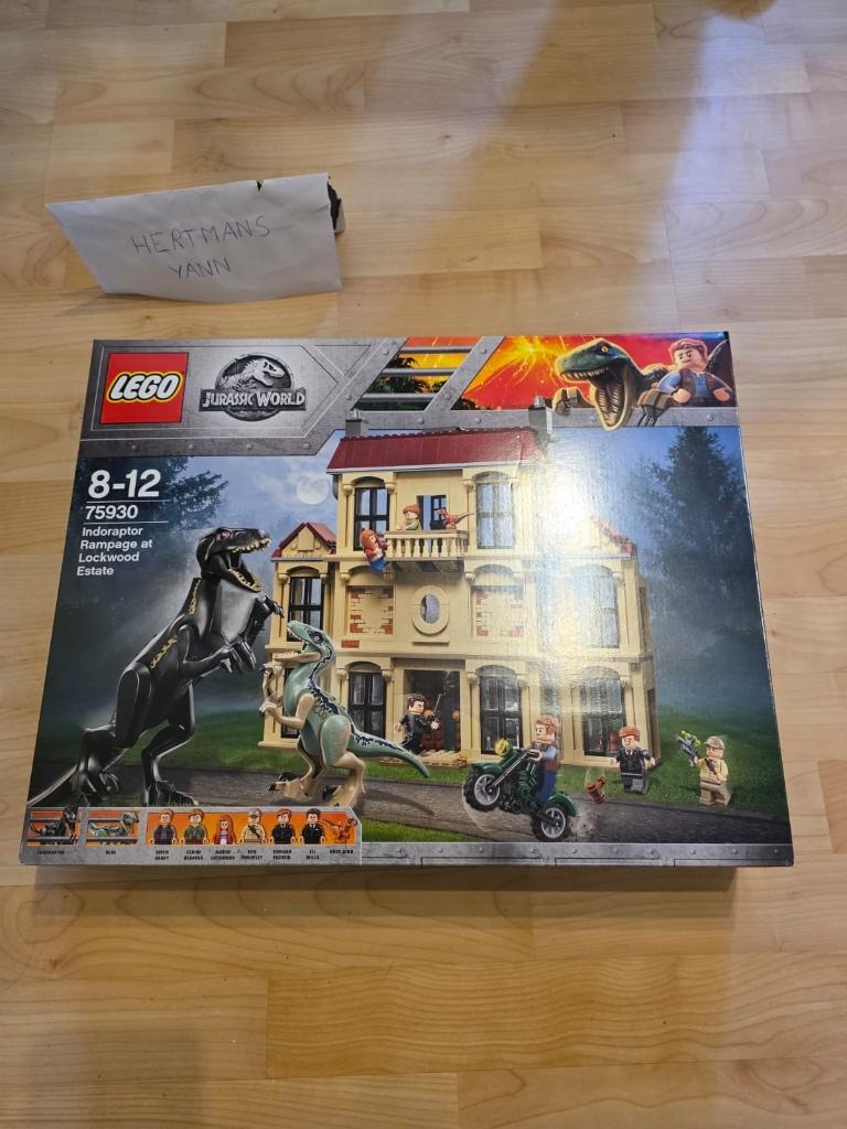 Lego Jurassic World Rampage at Lockwood (75930), Neuf, Non ouvert/scellé, Lego, Ensemble complet