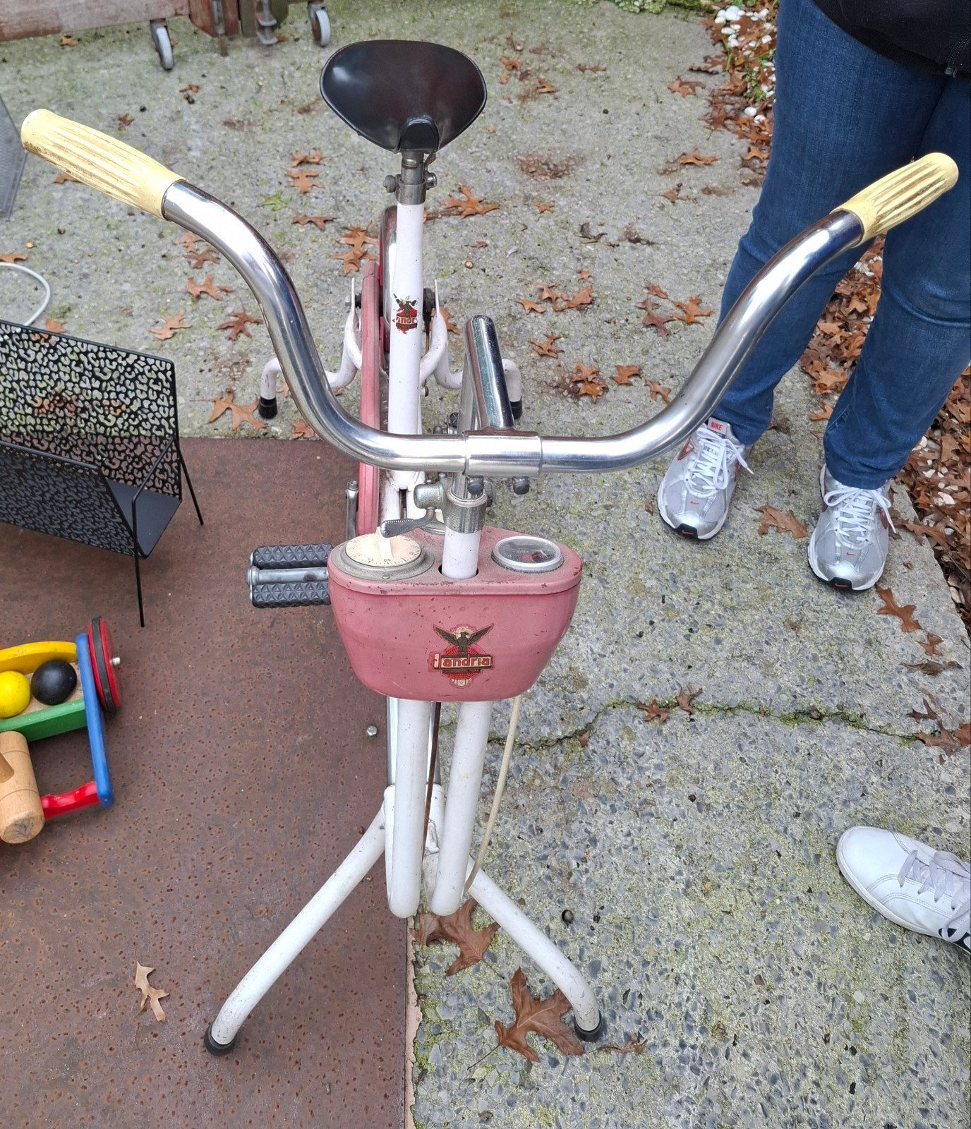 vélo d'exercice vintage Flandria, Electroménager, Enlèvement, Utilisé, Autres marques