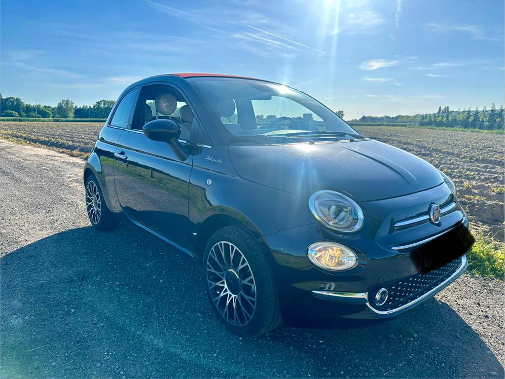 Fiat 500C 1.0i MHEV Dolcevita (10/2022), Auto's, Fiat, Bedrijf, 500C, Airconditioning, Benzine, Euro 6, Cabriolet, 3 deurs, Handgeschakeld